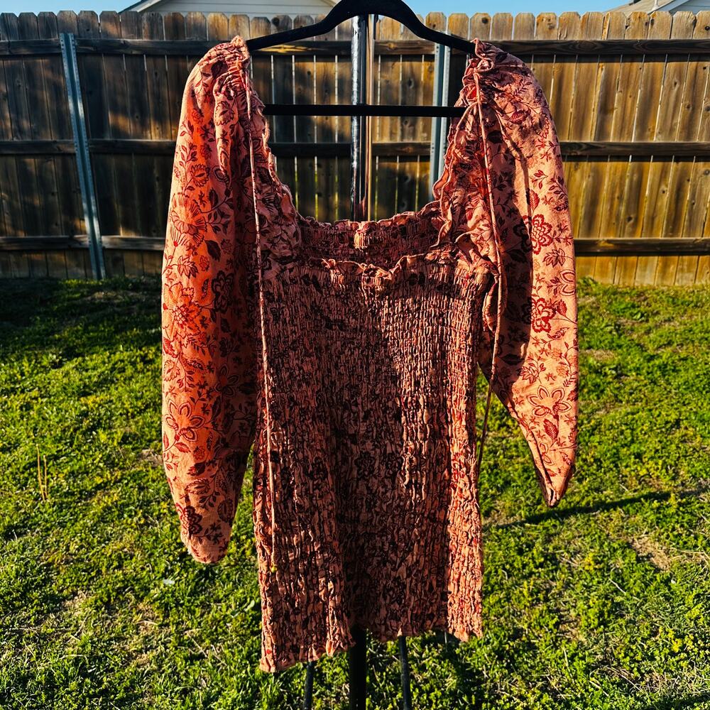 Free People Apricot M - Picture 5 of 9